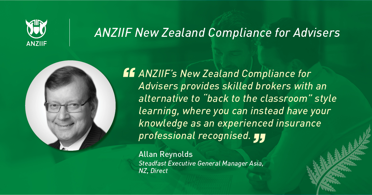 ANZIIF NZ Compliance for Advisers_testimonial